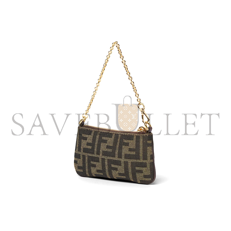 F**di cartera baguette mini 8m0535a98pf1gl7 (14*8.2*1.5cm)